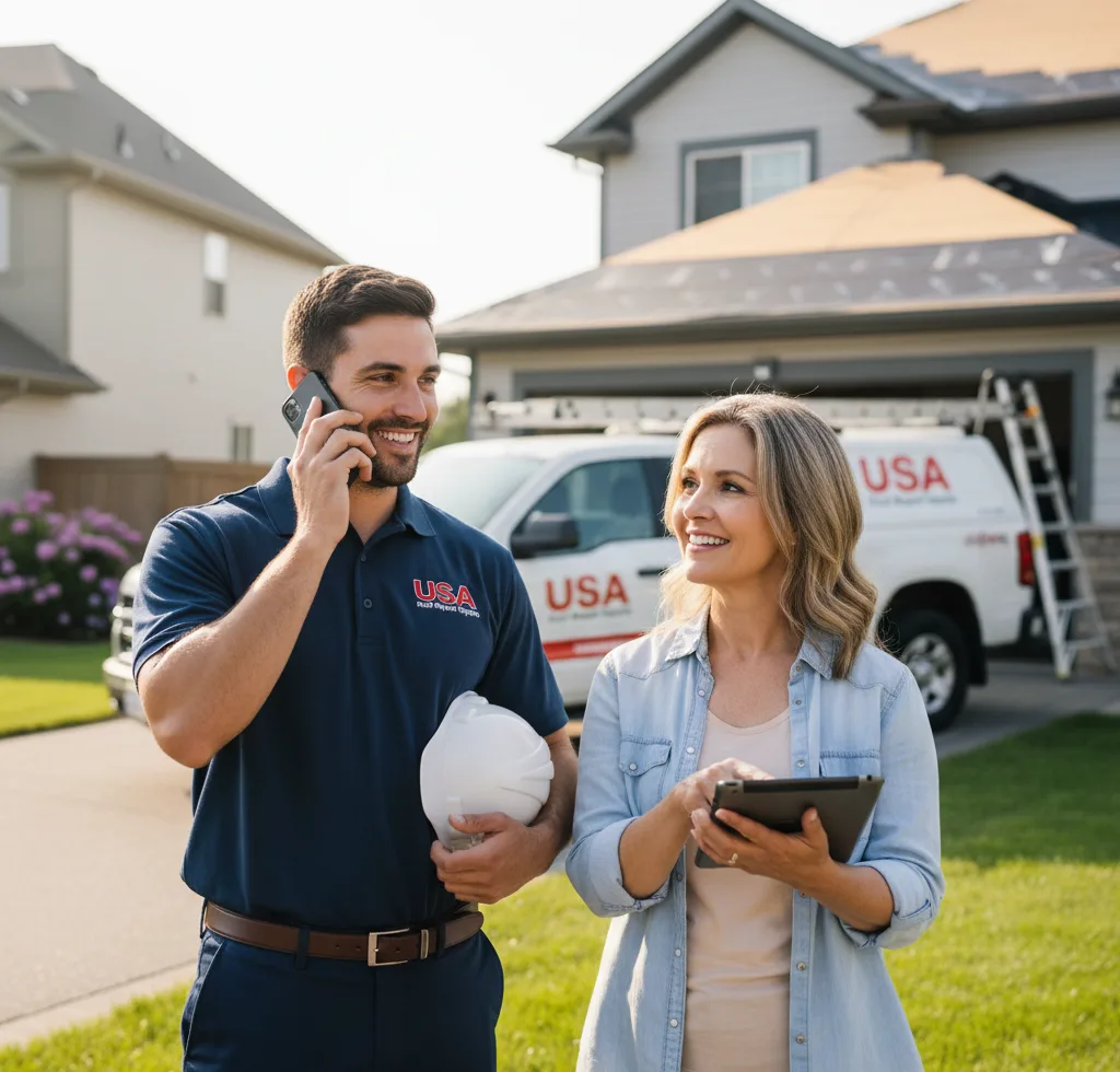 USA Roof Repair Experts customer support in Coeburn